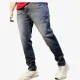 Men's Washed Grey Slim Fit Stretch Jeans | Premium Casual Denim Pants